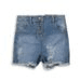 PANTALONI SCURȚI DIN DENIM PENTRU FETE, MINOTI, TUMBLEWEED 7, ALBASTRU - PANTALONI SCURTI