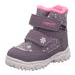 DÍVČÍ ZIMNÍ BOTY HUSKY1 PURPLE/PINK GORE-TEX, SUPERFIT,1-006045-8500 - DĚTSKÉ ZIMNÍ BOTY