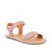 DÍVČÍ BAREFOOT SANDÁLY FLEXY LIA PINK FRODDO G3150264 RŮŽOVÁ - DĚTSKÉ SANDÁLY