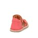 DÍVČÍ BAREFOOT SANDÁLY FLEXY F CORAL FRODDO G3150283-11 ČERVENÁ - DĚTSKÉ SANDÁLY