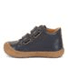 CHLAPECKÁ KOTNÍKOVÁ OBUV OLLIE S DARK BLUE, FRODDO, G2130328, TMAVĚ MODRÁ - DĚTSKÉ CELOROČNÍ BOTY