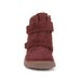 DÍVČÍ ZIMNÍ BAREFOOT BOTY ZERU TEX FURRY BORDEAUX, FRODDO, G2110149-5, ČERVENÁ - DĚTSKÉ ZIMNÍ BOTY