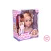 ČESACIA HLAVA S PRÍSLUŠENSTVOM 22 CM, WIKY, W014238 - BÁBIKY A BARBIE