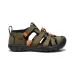 CHLAPECKÉ SANDÁLY KEEN SEACAMP II CNX DARK OLIVE/GOLD FLAME - DĚTSKÉ SANDÁLY