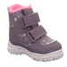 DÍVČÍ ZIMNÍ BOTY HUSKY1 PURPLE/PINK GORE-TEX, SUPERFIT,1-006045-8500 - DĚTSKÉ ZIMNÍ BOTY