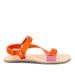 DIEVČENSKÉ BAREFOOT SANDÁLE FLEXY STRAPS ORANGE FRODDO G3150284-5 ORANGE - LETNÉ TOPÁNKY