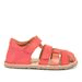 DÍVČÍ BAREFOOT SANDÁLY FLEXY F CORAL FRODDO G3150283-11 ČERVENÁ - DĚTSKÉ SANDÁLY