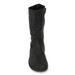 DÁMSKÉ BAREFOOT ZIMNÍ BOTY VIOLA DARK BLACK, PROTETIKA, TMAVĚ ČERNÁ - DÁMSKÁ OBUV
