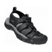 SANDÁLY NEWPORT H2 M BLACK/STEEL GREY, KEEN, 10022247, ŠEDÁ - PÁNSKÁ OBUV