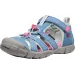 DÍVČÍ SANDÁLY SEACAMP II CNX CORONET  BLUE/HOT PINK, KEEN, 1028841/1028850 - DĚTSKÉ SANDÁLY
