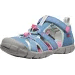 DÍVČÍ SANDÁLY SEACAMP II CNX CORONET  BLUE/HOT PINK, KEEN, 1028841/1028850 - LETNÍ BOTY