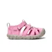 DÍVČÍ SANDÁLY KEEN SEACAMP II CNX MOONLITE MAUVE/GIGGLE PINK - DĚTSKÉ SANDÁLY