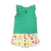 SET PENTRU SUGARI, PENTRU FETIȚE, CU TRICOU ȘI PANTALONI SCURȚI, MINOTI, TOUCAN 1, VERDE - SETURI ȘI TRUSE PENTRU BEBELUȘI