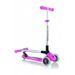 SKLADACIE SVETLÁ SCOOTER PRIMO DEEP PINK, GLOBBER, W012668 - ŠPORT