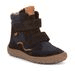 CHLAPECKÉ ZIMNÍ BAREFOOT BOTY TEX WINTER DARK BLUE, FRODDO, G3160233, TMAVĚ MODRÁ - DĚTSKÉ ZIMNÍ BOTY
