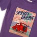 TRICOU PENTRU BĂIEȚI CU MÂNECĂ SCURTĂ, MINOTI, BREAK 5, MOV - TRICOURI, MAIOURI ȘI CĂMĂȘI