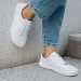 BAREFOOT TENISKY CRAVE MEDELLIN 2.0 WHITE, BÍLÁ - PÁNSKÁ OBUV