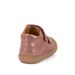 DÍVČÍ KOTNÍKOVÁ OBUV OLLIE S PINK GOLD, FRODDO, G2130328-15, ZLATÁ - DĚTSKÉ CELOROČNÍ BOTY
