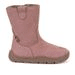 DÍVČÍ ZIMNÍ BAREFOOT KOZAČKY ZERU TEX BOOT DARK PINK, FRODDO, G3160242-3, RŮŽOVÁ - DĚTSKÉ ZIMNÍ BOTY