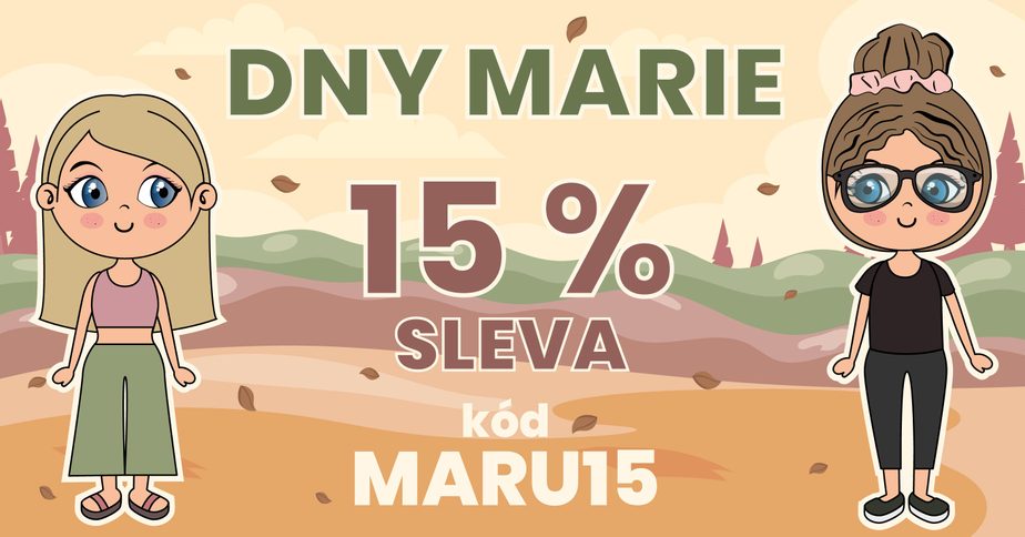 Dny Marie - sleva 15 % na vše