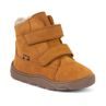Dětské zimní barefoot boty ZERU TEX FURRY Cognac, Froddo, G2110149-2, hnědá
