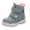 Dívčí zimní boty HUSKY1 Light Green/Pink Gore-Tex, Superfit,1-006045-7500