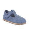 Chlapčenské barefoot papuče FLEXY WOOLY Denim; Froddo; G1700378-1