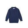 Tričko chlapecké Polo s dlouhým rukávem, Minoti, Retro 1, modrá
