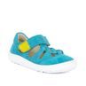Dívčí barefoot sandály ELASTIC Turquoise Froddo G3150262-15 tyrkysová