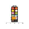Akvarellek 12 db, ecset, TOTO, W811219