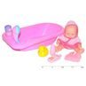 Baba 24 cm fürdővel, Wiky, 114468
