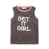 Tank top lányok sport, minoti, teljesítmény 7, szürke