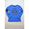 Tricou pentru fete cu mânecă lungă, Wendee, ozfb1015041, albastru