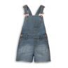 Pantaloni scurți din denim cu lac pentru fete, Minoti, Kenya 8, albastru