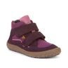 Dívčí barefoot boty TEX AUTUMN Purple Froddo G3110254-7 - fialová