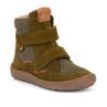 Dětské zimní barefoot boty TEX WINTER Olive, Froddo, G3160233-2, olivová