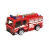 3D puzzle dřevěné - Hasičské auto 12 cm, Wiky kreativita, W035428