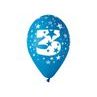 Balon gonflabil - set de 5 bucăți NUMBER "3", Smart Balloons, W040541