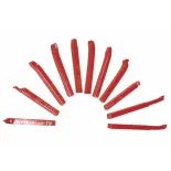 Zestaw noży tokarskich 10 x 10 mm - HECHT 008420A