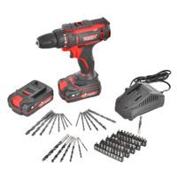 Wkrętarka akumulatorowa z zestawem - HECHT 1246