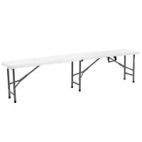 Zestaw mebli ogrodowych - HECHT FOLDIS WHITE SET