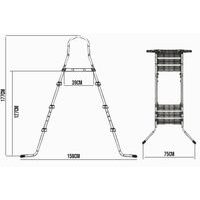 Drabinka do basenu - HECHT 00122