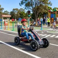 Gokart na pedały - HECHT 59793 BLACK