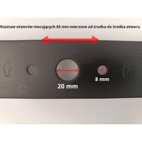 Komplet noży lewy i prawy H5176