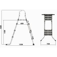 Drabinka do basenu - HECHT 00091