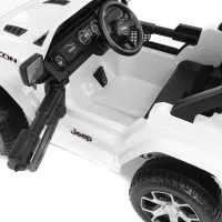 Samochód akumulatorowy - Jeep Wrangler Rubicon White