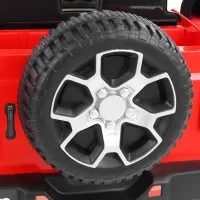 Samochód akumulatorowy - Jeep Wrangler Rubicon Red