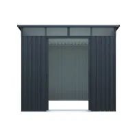 Domek ogrodowy - HECHT 6X8 SKY ANTHRACITE