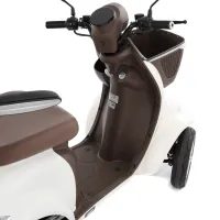 Skuter inwalidzki elektryczny - HECHT ELEGANTE WHITE