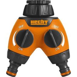 Złączka ogrodowa plastikowa - rozdzielacz HECHT 08104